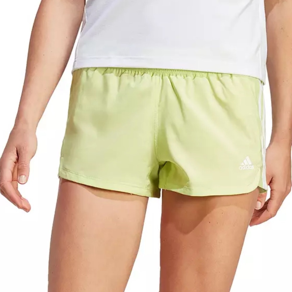 🆕 adidas Women's 3-Stripes Pacer Woven Shorts